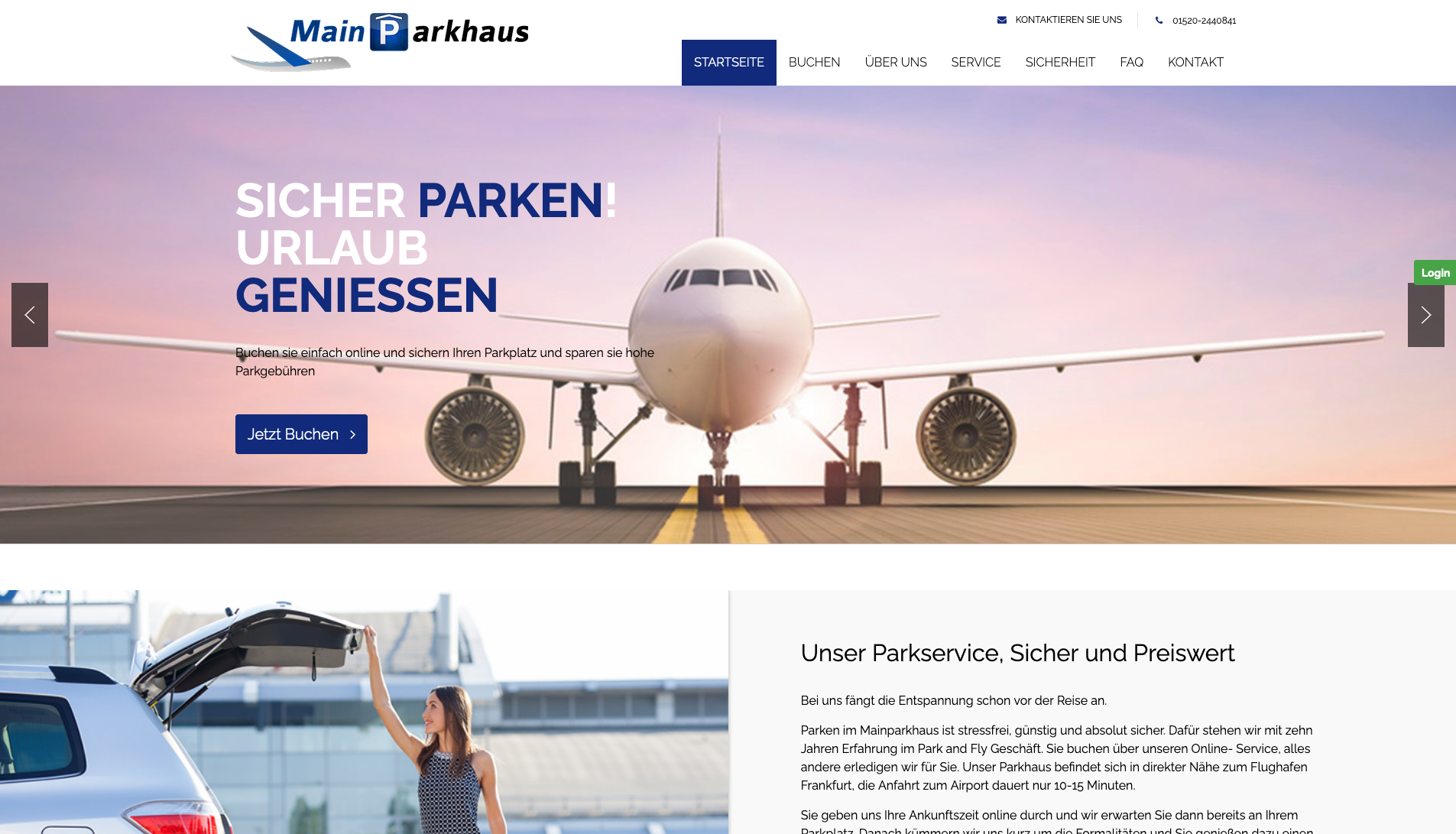 Parkwin Referenz MainParkhaus Frankfurt